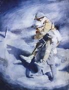 Sir William Orpen Poilu and Tommy oil